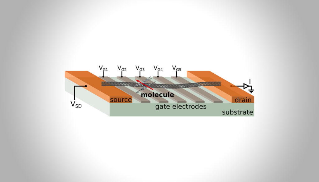 Mechanische Manipulation molekularer Spins in CNT Resonatoren