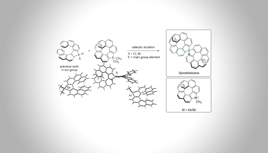 Hauptgruppenelement-Helicene zur Anwendung in der organischen Elektronik und der Katalyse